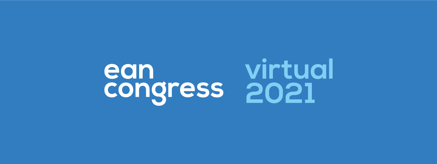 EAN Virtual 2021 banner on a blue background.