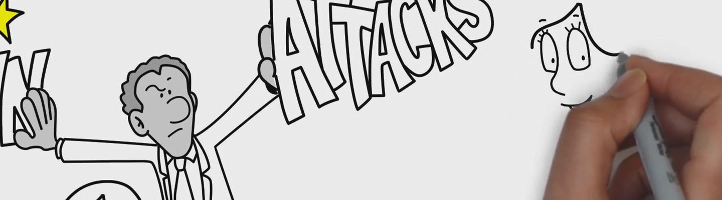 Illustration of pain attacks