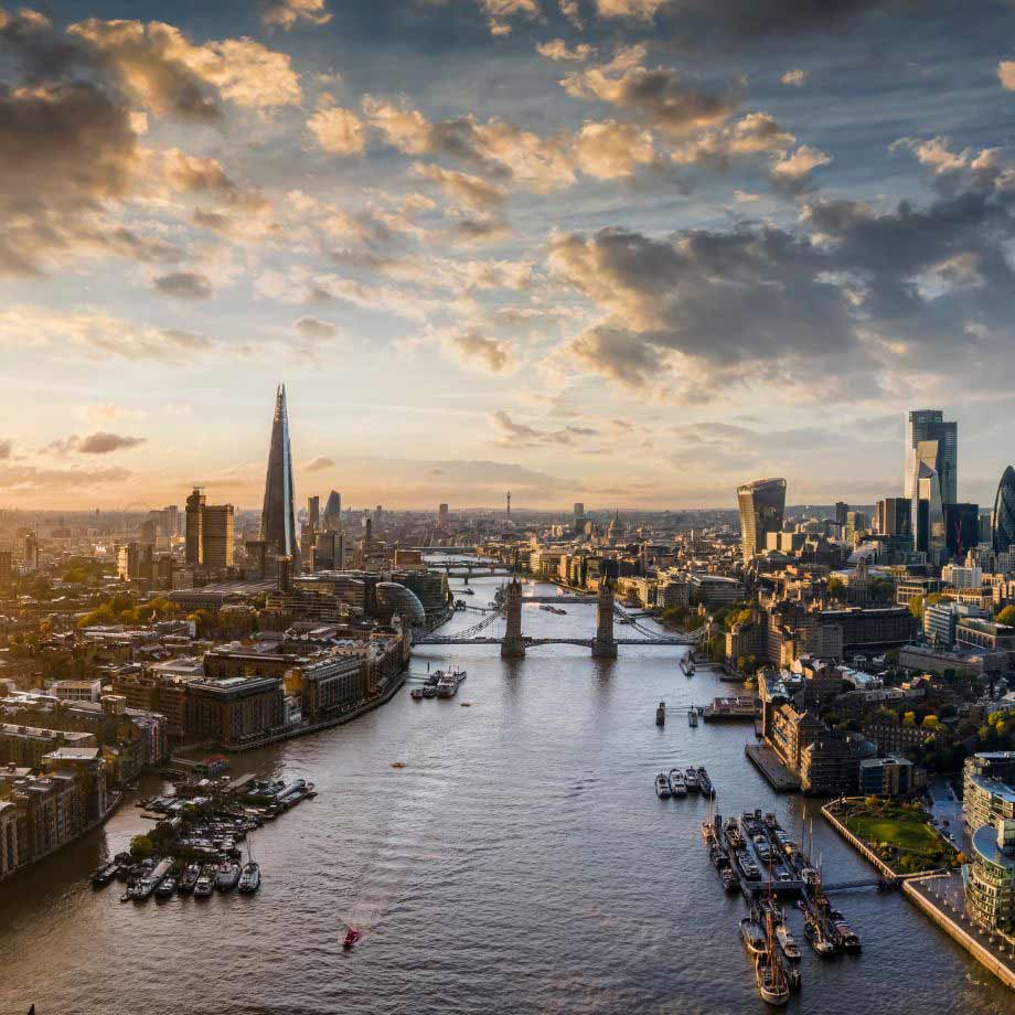 view of London, England, where the MTIS 2022 congress was held
