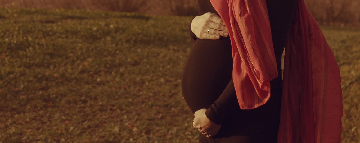 Pregnant woman with MS
